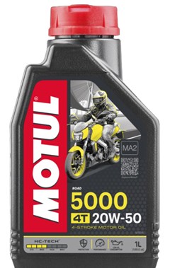 Oleo Motor Moto 5000 4t 20w50 Semissintetico (Hc-Tech) Sl (100 Ml) - Motul