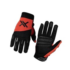 Luva Completa Mx Pro 22 Laranja Escuro/Vermelho Tam P - Mattos Racing