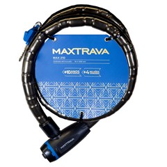 Cadeado Espiral Anti-Furto ( 18mm X 150 Cm) Max210 (Fume) - Maxtrava