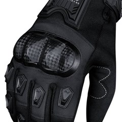 Luva Completa Blackout 2 Maculina C/Protetor Preto Tam P - X11