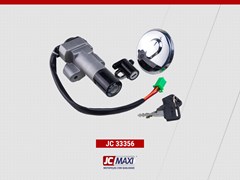 Interruptor Chave Ignicao Suzuki Intruder 125 12/15 (Kit Trava Capacete/Ignicao/Tampa Tanque 3 Pcs) - Jc Maxi Eletric