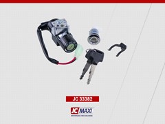 Interruptor Chave Ignicao Honda Biz 125 2006 A 2008 (Kit Trava Banco/Ignicao) - Jc Maxi Eletric