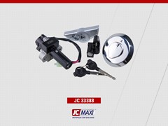 Interruptor Chave Ignicao Honda Titan 150 09/13 (Kit Trava/Ignicao/Tampa 4 Pcs) - Jc Maxi Eletric