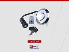 Interruptor Chave Ignicao Honda Titan 125 Fan 09/13 (Kit Trava Guidao/Ignicao/Tampa Tanque) - Jc Maxi Eletric