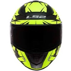 Capacete Ls2 Rapid Ff353 Cromo Matte Black/Hi-Vis Yellow 58