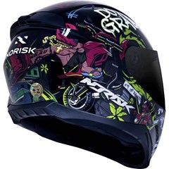 Capacete Norisk Razor Do Grau Black 58