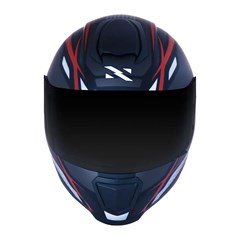 Capacete Norisk Razor Ninja Matte Black/Tit/Red 58