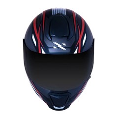 Capacete Norisk Razor Ninja Matte Black/Tit/Red 58