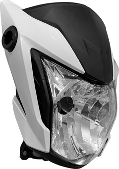 Farol Completo Honda Cg 160 Titan 22 (C/Carenagem) Branco Paratitan 16/17 - Sportive