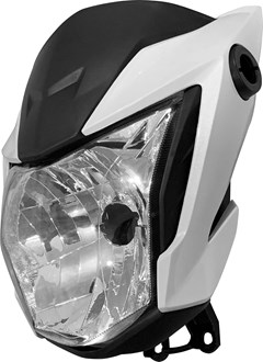 Farol Completo Honda Cg 160 Titan 2022 (C/Carenagem) Branco Para Titan 2020 - Sportive