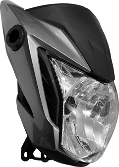 Farol Completo Honda Cg 160 Titan 2022 (C/Carenagem) Prata Para Titan 2019 - Sportive