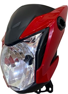 Farol Completo Honda Cg 160 Titan 2022 (C/Carenagem) Vermelho Para Fan 2017 A 2018 - Sportive