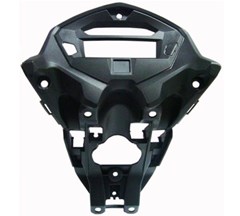 Carcaca Superior Painel Honda Cg 160 Ex 22 Preta (Tampa Traseira Interna Painel) - Sportive