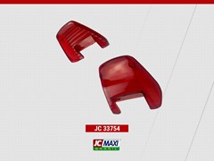 Lente Lanterna Traseira Honda Cbx 250 Twister 01/07 Vermelha - Jc Maxi Br