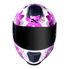 Capacete Norisk Razor Bloom White/Pink 56