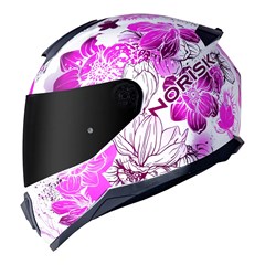 Capacete Norisk Razor Bloom White/Pink 56