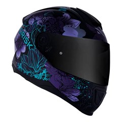 Capacete Norisk Razor Bloom Black/Purple 58