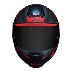 Capacete Norisk Razor Axial Matte Black/Red 58