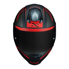 Capacete Norisk Razor Axial Matte Black/Red 58