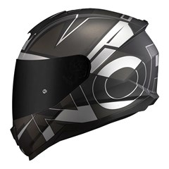 Capacete Norisk Razor Axial Matte Black/Silver 58