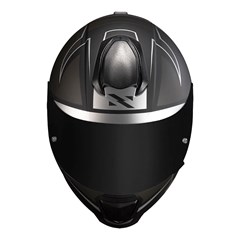 Capacete Norisk Razor Axial Matte Black/Silver 58