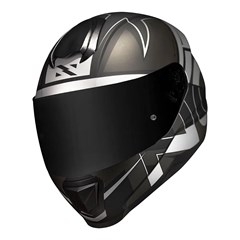 Capacete Norisk Razor Axial Matte Black/Silver 58