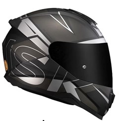 Capacete Norisk Razor Axial Matte Black/Silver 58