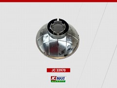 Farol Completo Honda Cg 150 2004 A 2008 Preto (Aro Plastico) - Jc Maxi Br