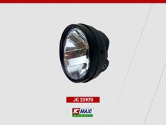 Farol Completo Honda Cg 150 2004 A 2008 Preto (Aro Plastico) - Jc Maxi Br