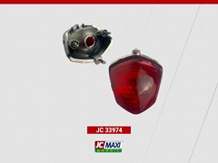 Lanterna Completa Traseira Honda Titan 150/160 14/15/Fan 125/150 14/15 Vermelha - Jc Maxi Br