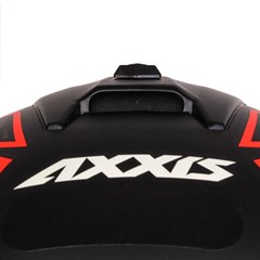 Capacete Axxis Draken Mystic Matte Fechado - Black/Red/Yellow - 58