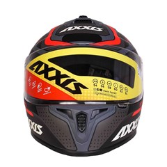 Capacete Axxis Draken Cougar Matte Fechado - Grey/Black/Red - 58