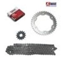 Kit Tracao (Transmissao) Yamaha Fazer 150 Fz15 2023 Coroa/Pinhao/Corrente (41d/14d/428h/128l) (1045) - Jc Maxi (Lancamento)