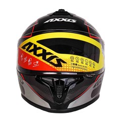 Capacete Axxis Draken Bomb Gloss Fechado - Black/Grey - 58