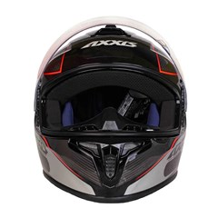 Capacete Axxis Draken Bomb Gloss Fechado - Black/Grey - 58