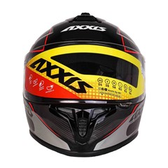 Capacete Axxis Draken Bomb Gloss Fechado - Black/Grey - 60