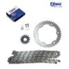 Kit Tracao (Transmissao) Yamaha Fazer 150 Fz15 2023 Coroa/Pinhao/Corrente (41d/14d/428uo/128l) (1045) Com Retentor - Jc Maxi Plus (Lancamento)