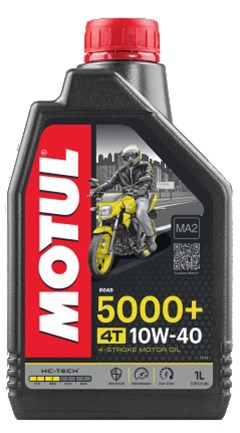 Oleo Motor Moto 5000+ 4t 10w40 Semissintetico (Hc-Tech) Sl (Litro) - Motul