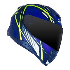 Capacete Norisk Razor Ninja Matte Blue/Yellow 58