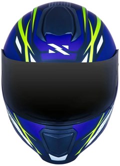 Capacete Norisk Razor Ninja Matte Blue/Yellow 58