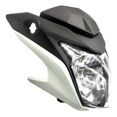 Farol Completo Honda Cb 250 Twister 16 (C/Carenagem) Branco Perolizado - Foco