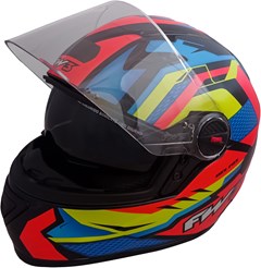 Capacete Fw3 Gtx Fox Fechado - Laranja (C/Oculos) - 60