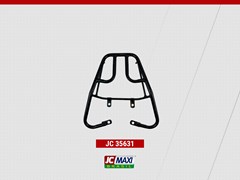 Bagageiro Honda Cg/Titan 150/Fan 150 14/15/Fan 160/Cg Start 160 16 Preto (Tubular 1,5mm) - Jc Maxi Br