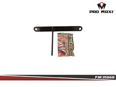 Protetor Carenagens Honda Pop 110 Preto Fosco - Pro Maxi