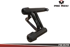 Protetor Carenagens E Motor Honda Nxr 160 Bros Preto - Pro Maxi