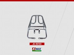Bagageiro Honda Cg/Titan 125 2000 A 2004 Cromado (Tubular 1,5mm) - Jc Maxi Br