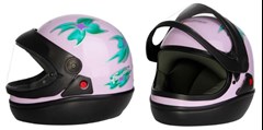 Capacete Taurus San Marino Femme Ii - Lilas/Verde 58