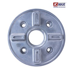 Flange Do Cubo Traseiro (Suporte Coroa) Honda Titan 160 Start Prata - Jc Maxi