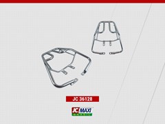 Bagageiro Honda Cg/Titan 150/Fan 09/13 Cromado (Tubular 1,5mm) - Jc Maxi Br
