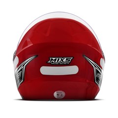 Capacete Mixs Way Aberto - Vermelho 56